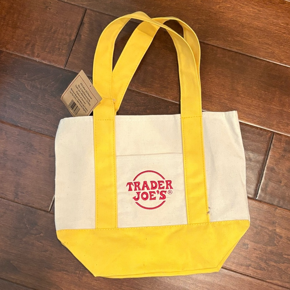 Trader Joe’s Mini Canvas Tote Bag